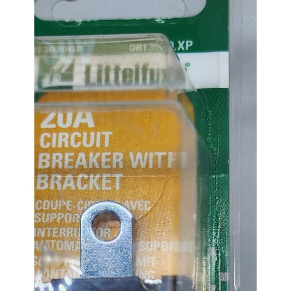 20A Circuit Breaker With Bracket By Littelfuse - Picture 8 of 12